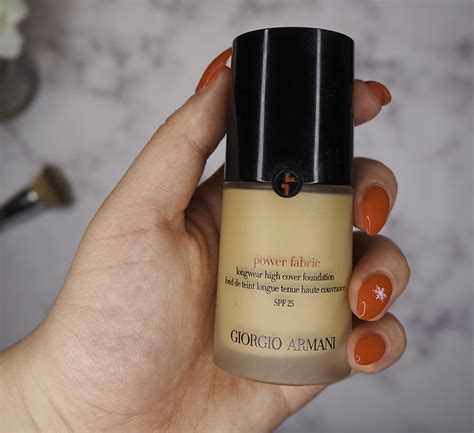 giorgio armani foundation power fabric